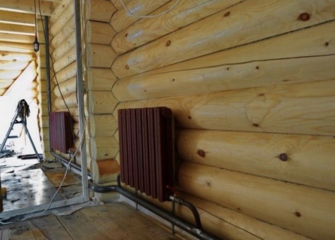 Sistema de aquecimento de um tubo maciço