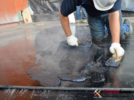 Mastic waterproofing