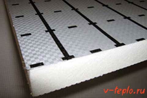 mats for warm water floor flat