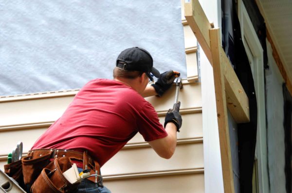 Siding installation