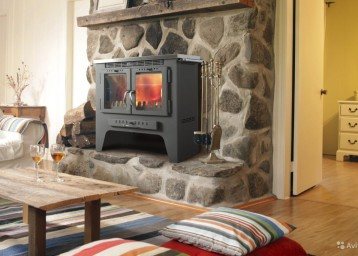 Floor standing electric fireplace