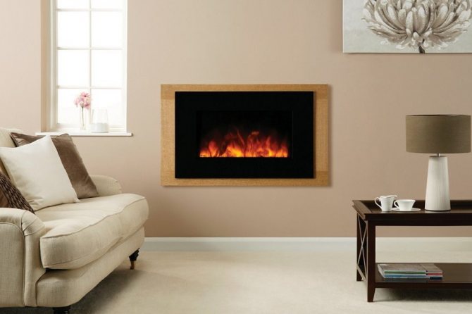 Fireplace wall heater