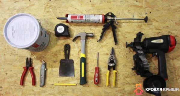 Required tools and materials