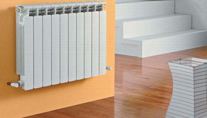 heating radiator section volume