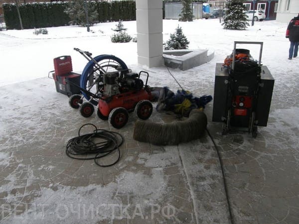 Oprema za čišćenje ventilacijskih sustava