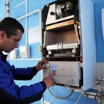 Gas boiler inspection