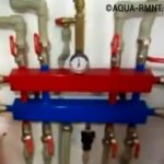 The main points of installation and adjustment of flow meters for the underfloor heating system