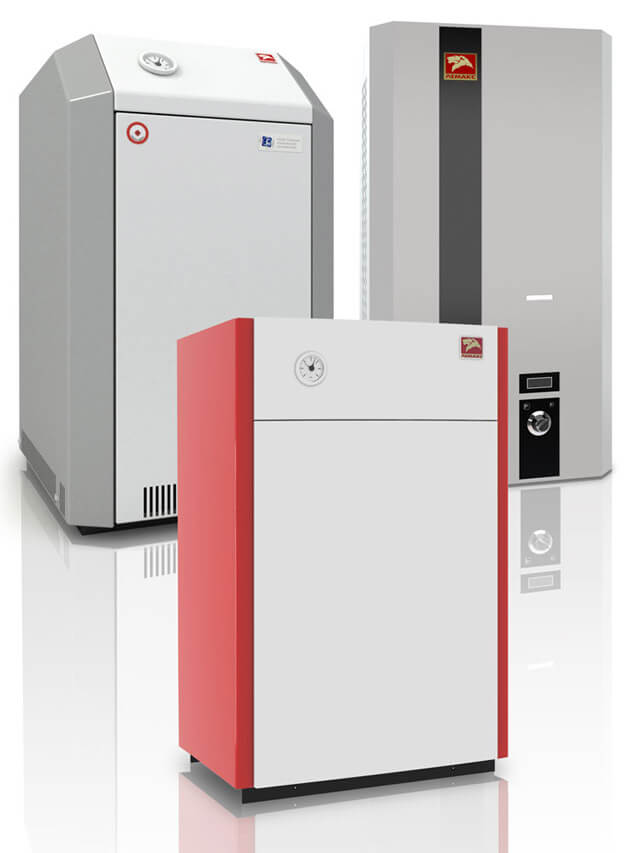 natural gas heating boiler