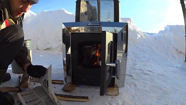 Oven on the street