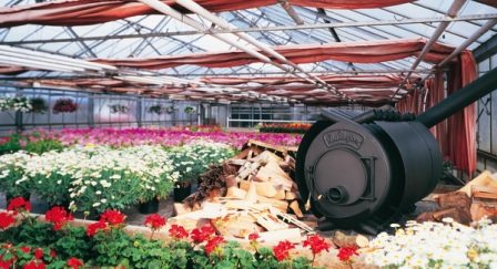 Greenhouse furnace heating