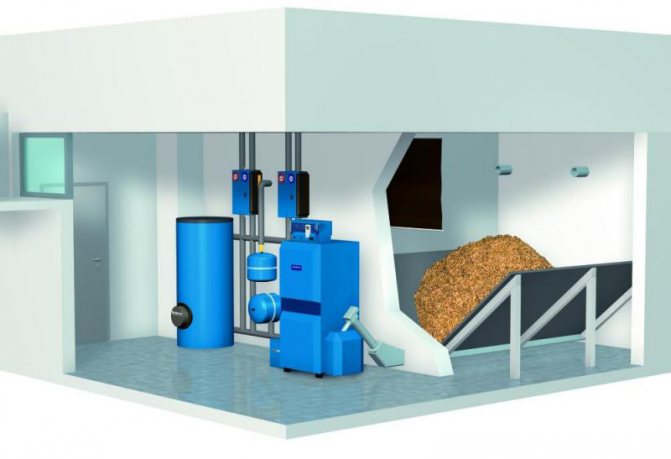 Pellet boiler