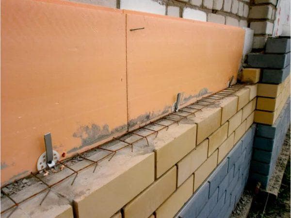 expanded polystyrene for brick wall