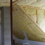 mineral wool slabs for roof insulation