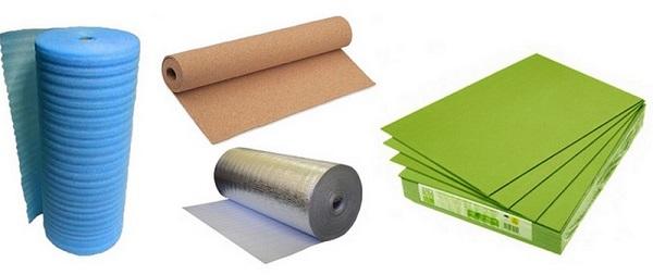 capas de subsuelo para laminado