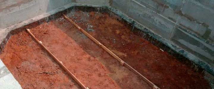 Do-it-yourself log floors. On piles or concrete? Photo & Video Device