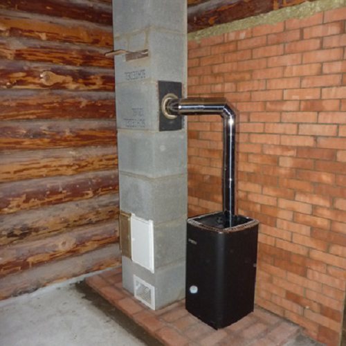 Correct installation of the stove in the bathhouse on a wooden floor 1