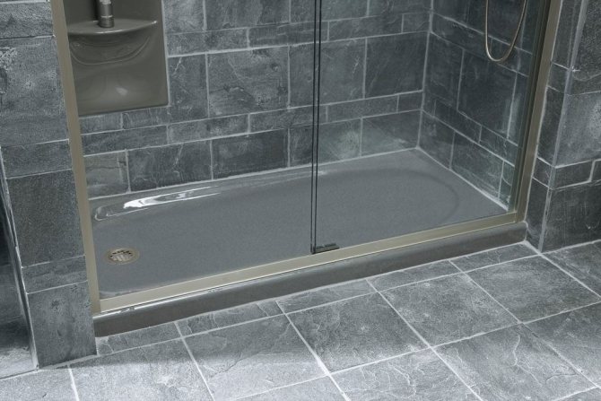 Durable shower tray