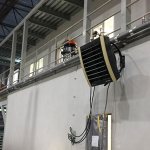 Industrial fan heater