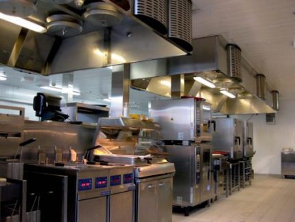 Industrial exhaust hood