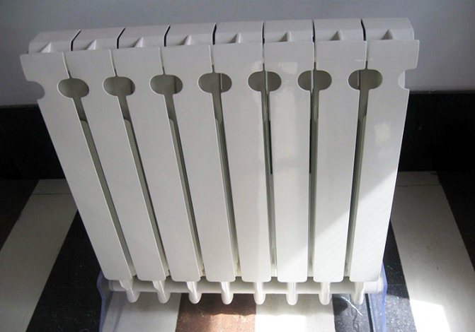 Radiator din aluminiu