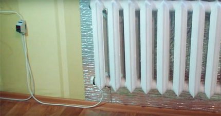 Radiator na may koneksyon