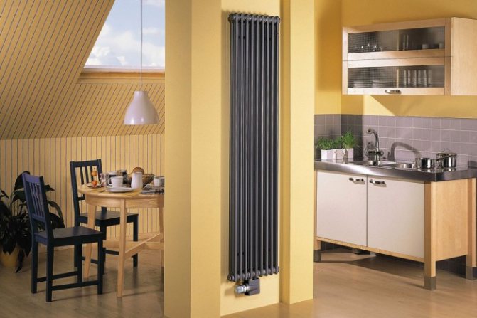 vertical tubular heating radiators