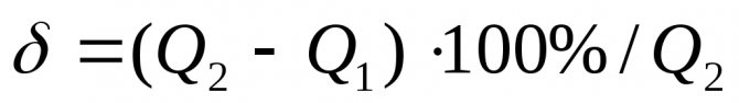 Calculation of the diameter of heating pipes