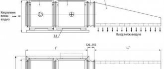 Calculation of the performance of the thermal curtain