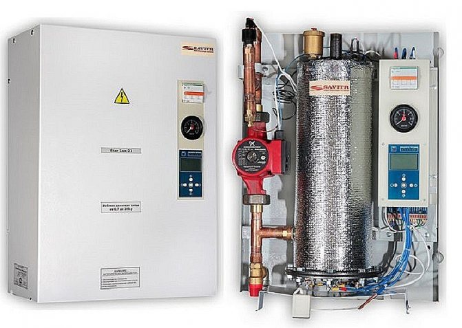 repair of electric heating boilers