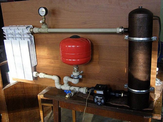 repair of electric heating boilers