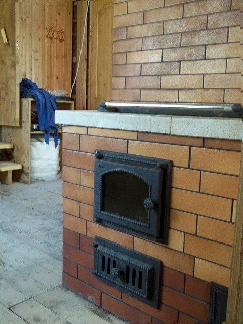 DIY brick oven repair - photo.