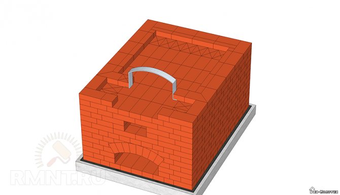 الموقد الروسي DIY: الرسومات والطلب