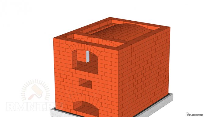 Fogão russo faça você mesmo: desenhos e pedidos