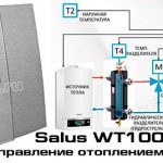 Salus WT100 Controllo del riscaldamento con compensazione delle condizioni atmosferiche