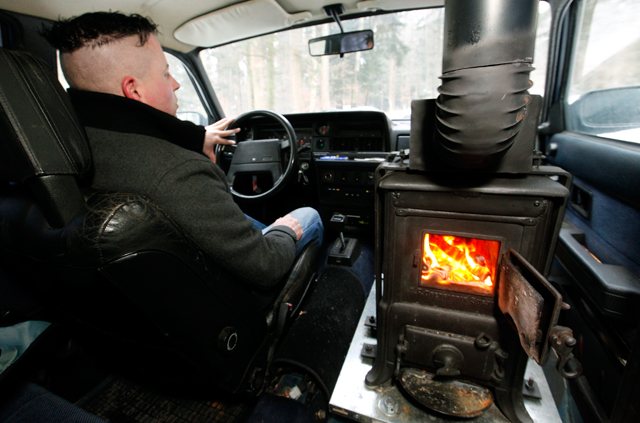 Hemlagade värmare för hem, stuga och garage