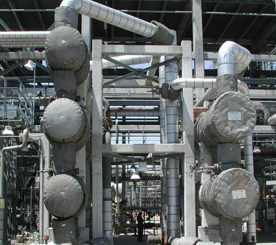 Twin shell and tube heat exchangers