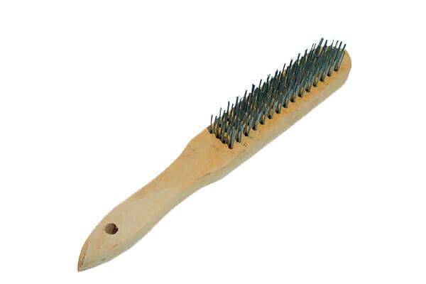 Rust cleaning brush