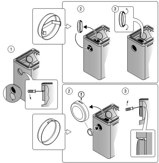 Heater stove assembly diagram