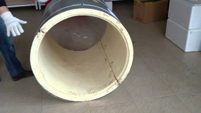 Large diameter shell