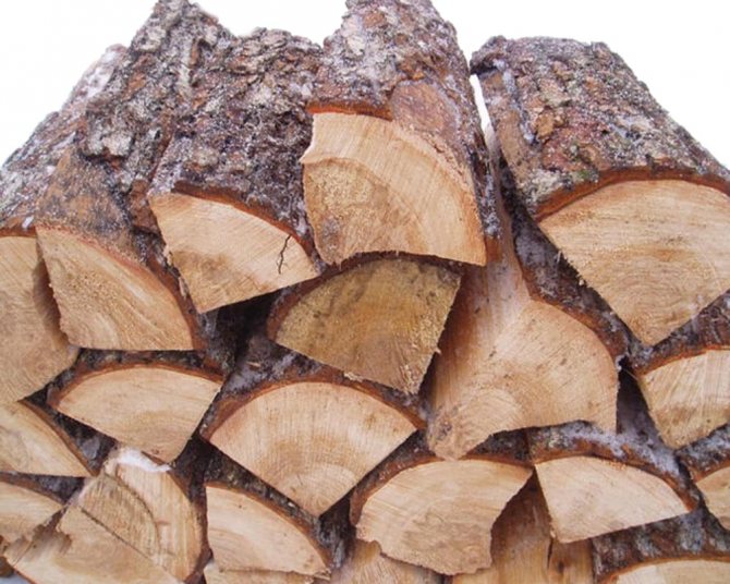 Pine firewood