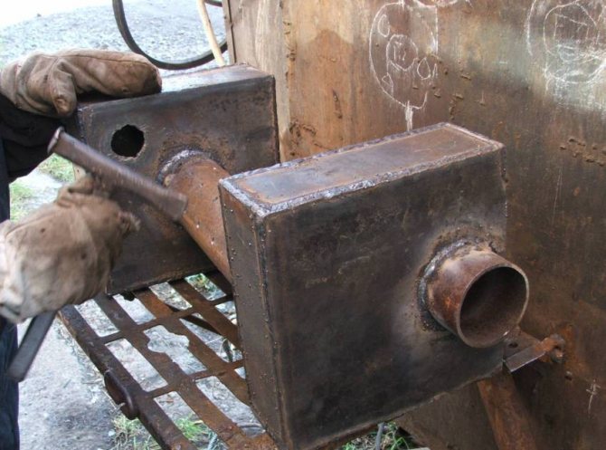 Making a furnace for working out with your own hands