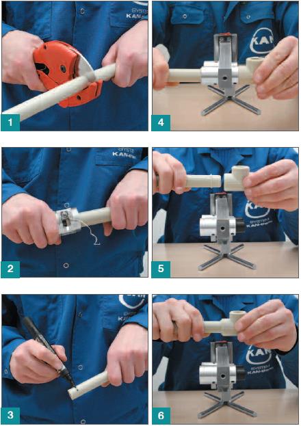 Ways to connect polypropylene pipes and the sequence of work