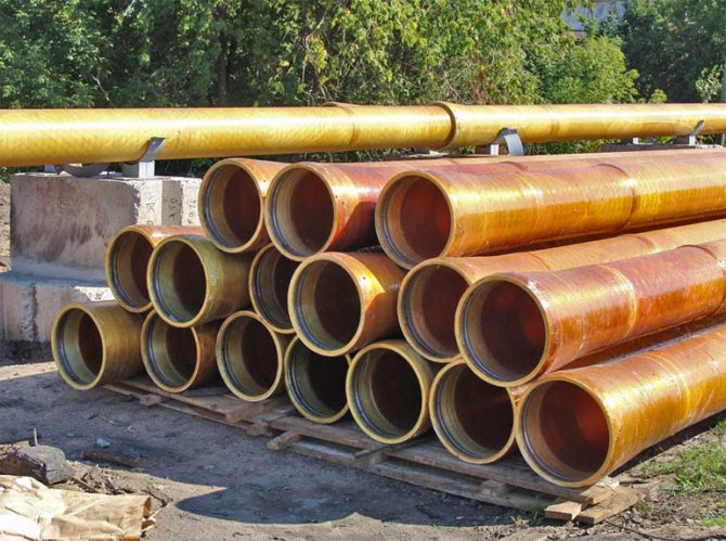 fiberglass pipes