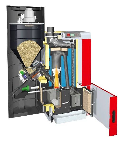 Structure de la chaudière pour le chauffage de l'eau électrique