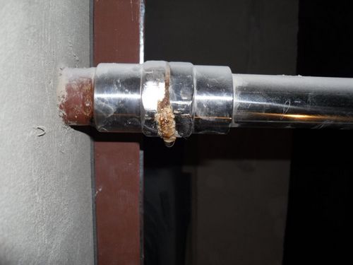 Heated towel rail leaks - What to do?