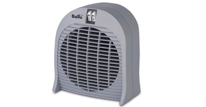 Ventilatora sildītājs Ballu BFH / S-04