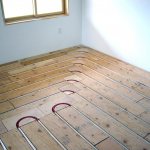 Warm floor under parquet