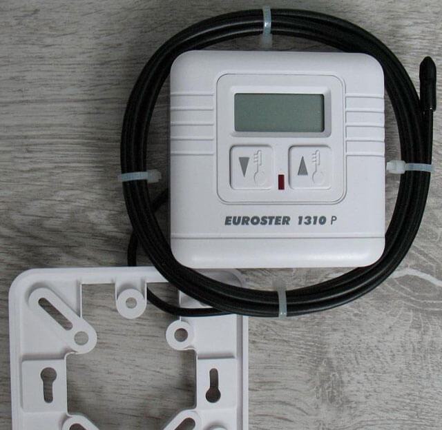 sensor de temperatura per a calefacció per terra radiant d'aigua