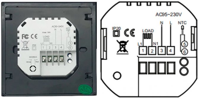 Thermostat für elektrische Fußbodenheizung