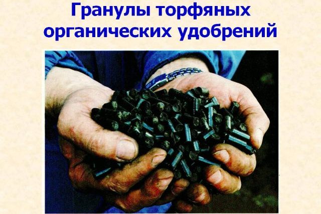 Peat pellets